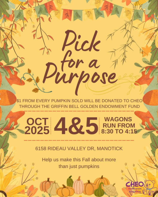 Pick for a Purpose: October 4 & 5 at Millers Farm