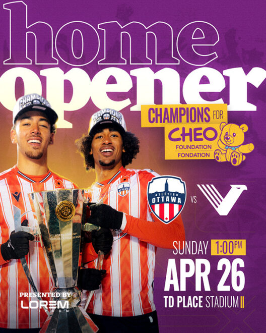 Atletico Ottawa - Home Opener: April 26