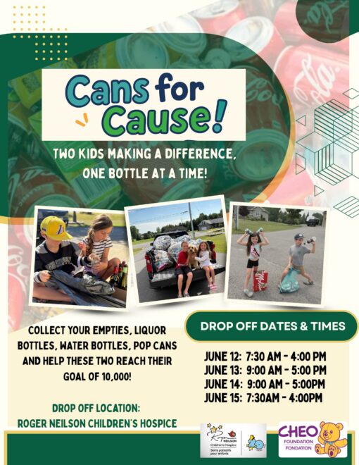 Poster for Cans for a Cause