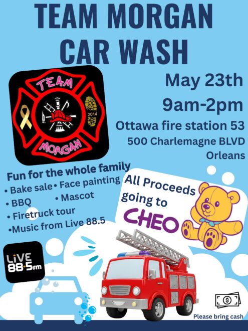 Poster for Team Morgan Car Wash