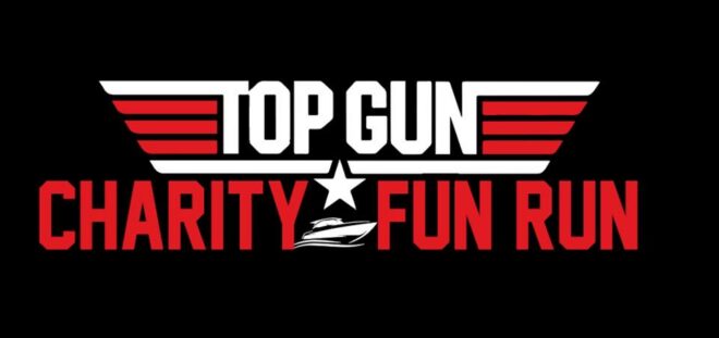 Top Gun Charity Fun Run Poster