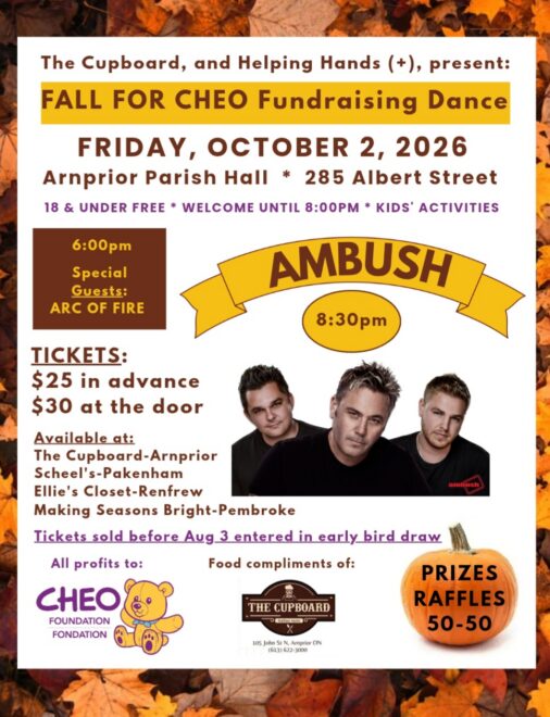 Fall for CHEO dance 2026