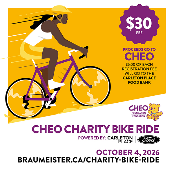 October 2, 2026. braumeister.ca/charity-bike-ride